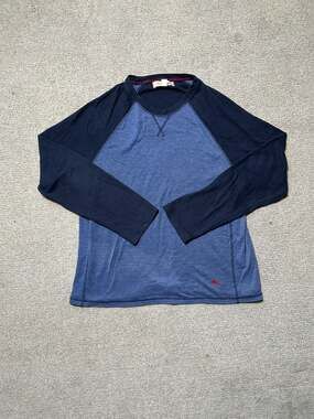 Tommy Bahama Men's Long Sleeve Raglan Crewneck Pullover Sweater